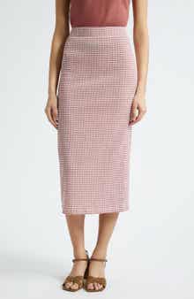 Stripe Midi Skirt