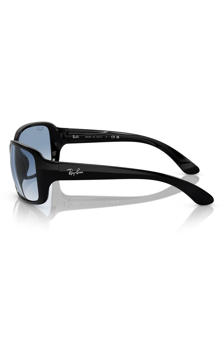 Ray-Ban 60mm Gradient Rectangular Sunglasses, Alternate, color,