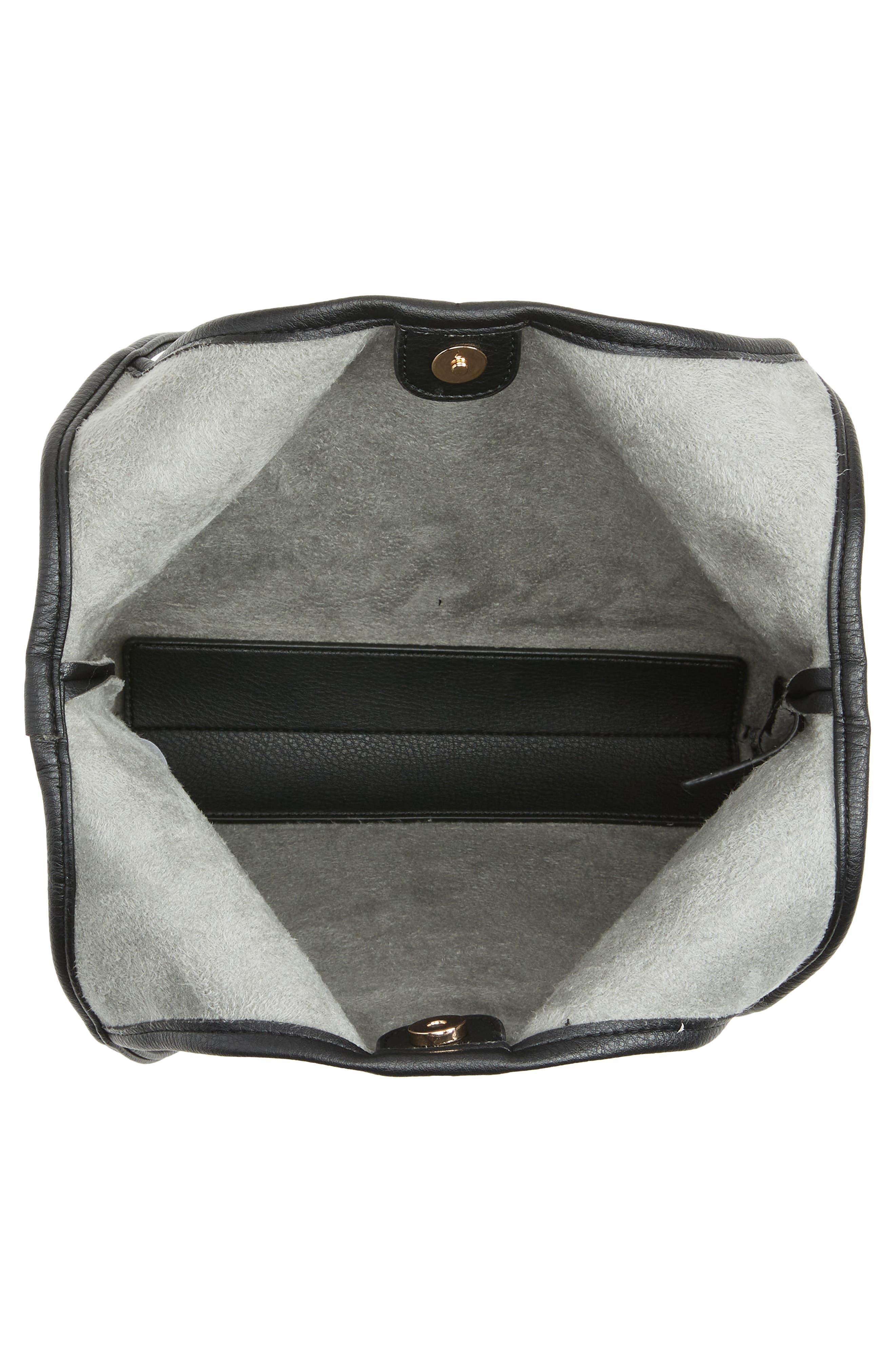 Street Level Slouchy Faux Leather Tote, Alternate, color, 