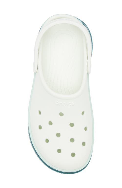 Crocs Classic Stacked Clog In Green