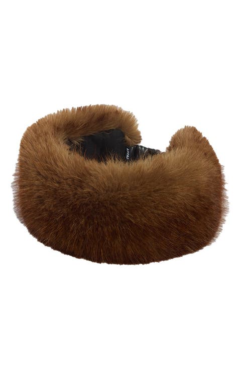 Eleni Pluche™ Faux Fur Headband