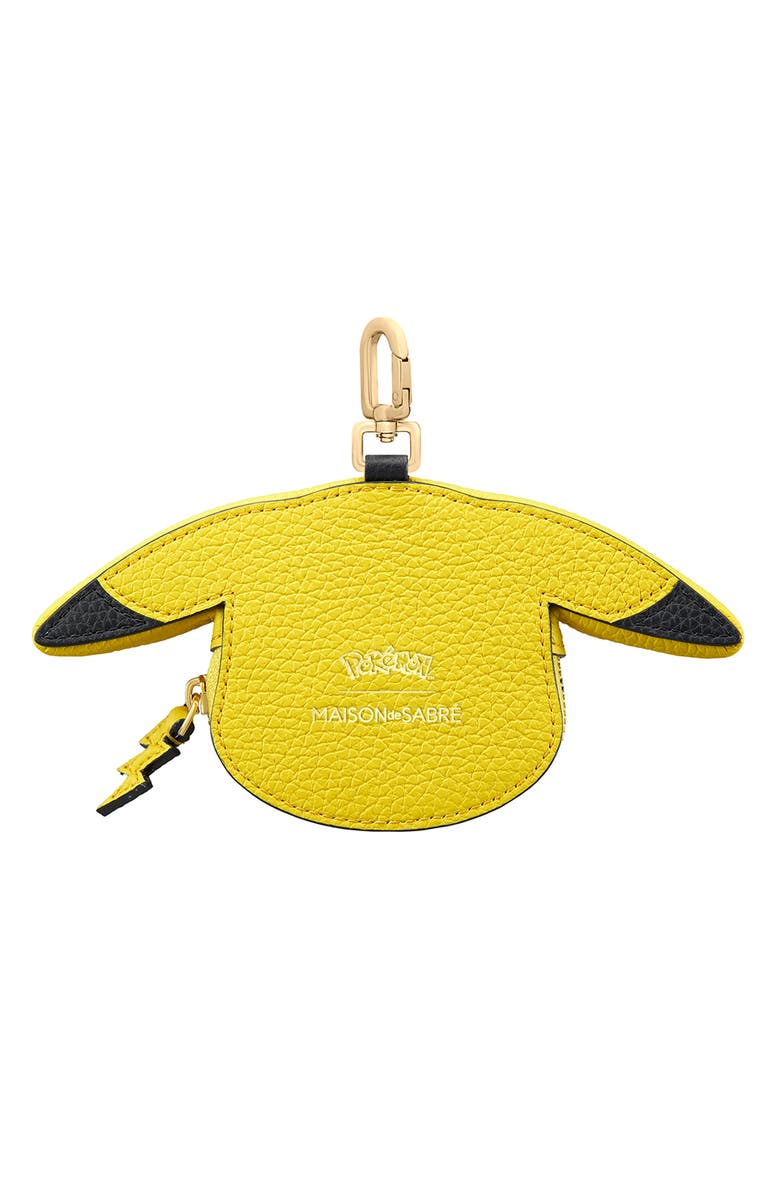 MAISON de SABRÉ Leather Coin Purse, Alternate, color, Pikachu