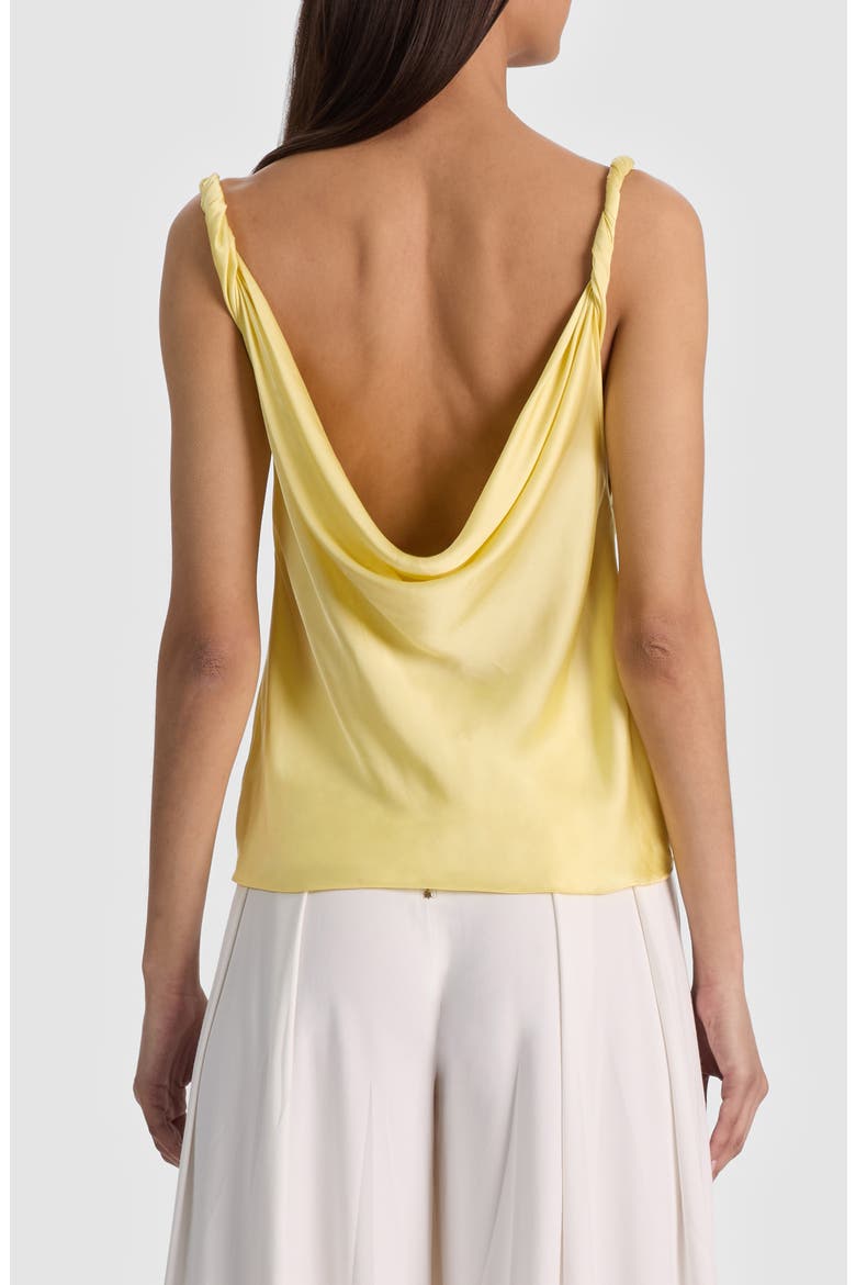 Monique Cowl Neck Camisole, Alternate, color, BUTTER