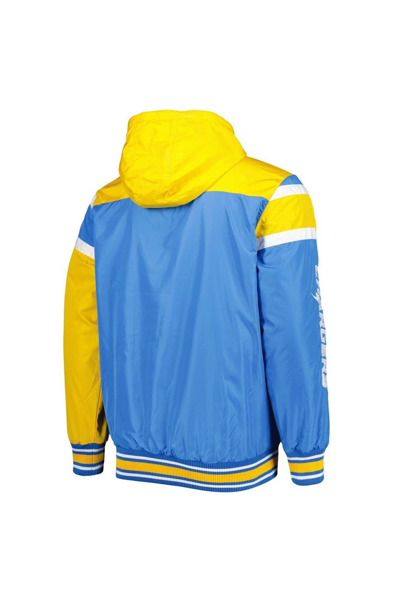 G-III SPORTS BY CARL BANKS Men's G-III Sports by Carl Banks Powder Blue/Gray Los Angeles Chargers Extreme Full Back Reversible Hoodie Full-Zip Jacket, Alternate, color, 