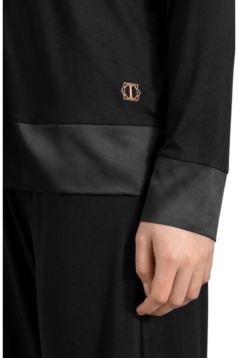 Axol Women's pajamas, Alternate, color, Black