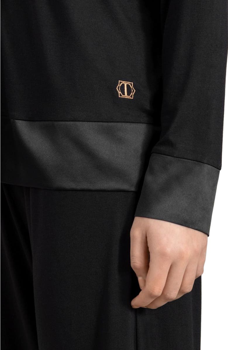 Togas Axol Women's pajamas, Alternate, color, Black