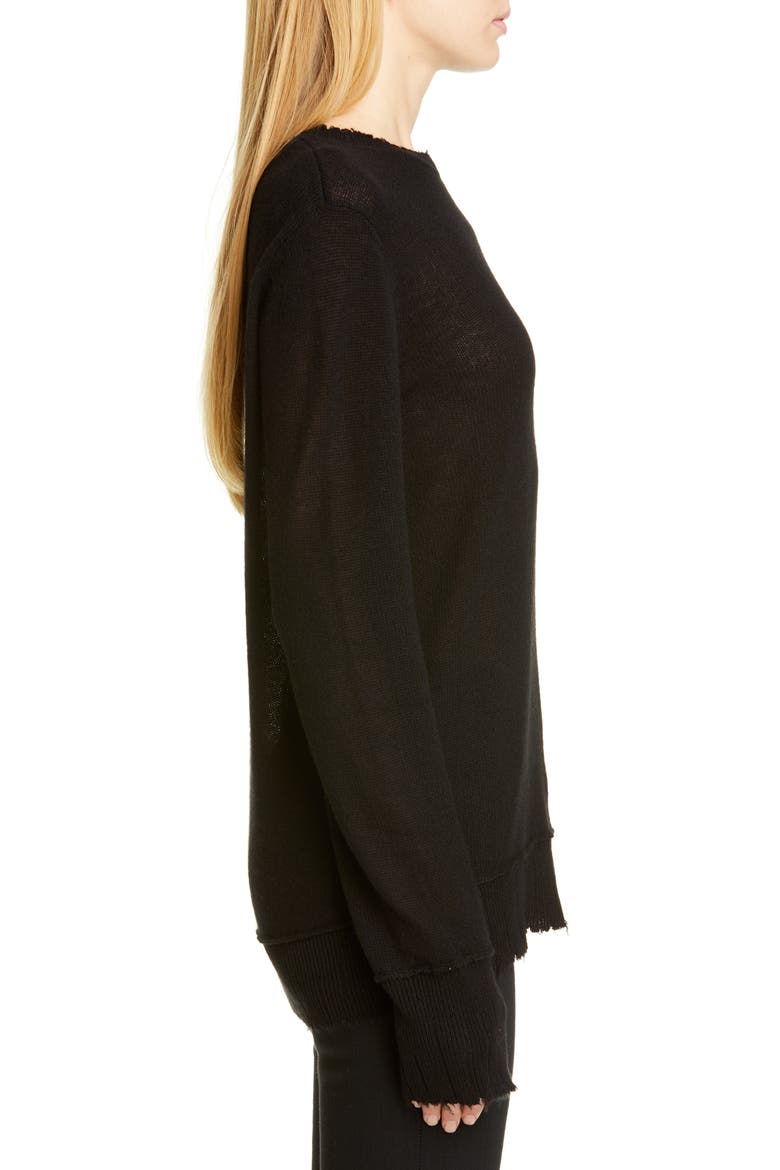 Cashmere Sweater, Alternate, color, BLACK