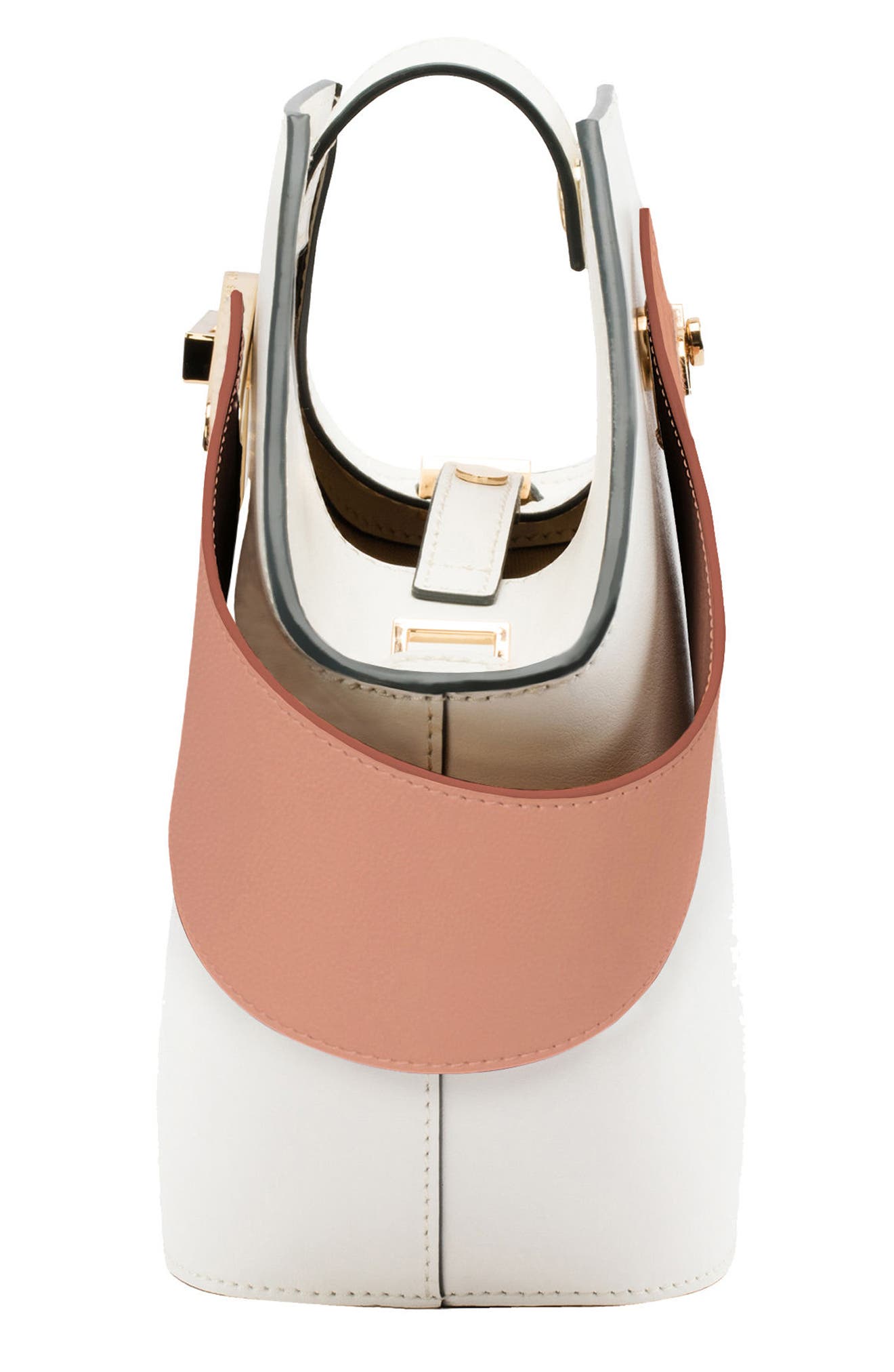 Danse Lente Mini Johnny Leather Bucket Bag, Alternate, color, 