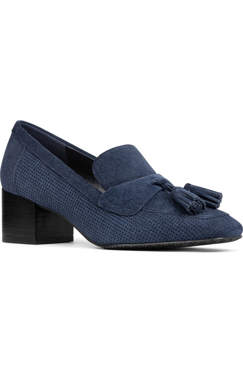 Donald Pliner Kressida Tassel Pump, Main, color, Navy