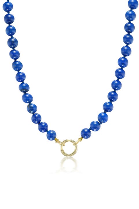 Lapis Lazuli Bead Necklace