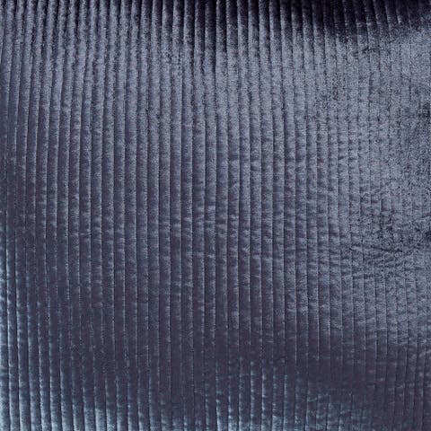 Spencer Channel Stitch Velvet Coverlet