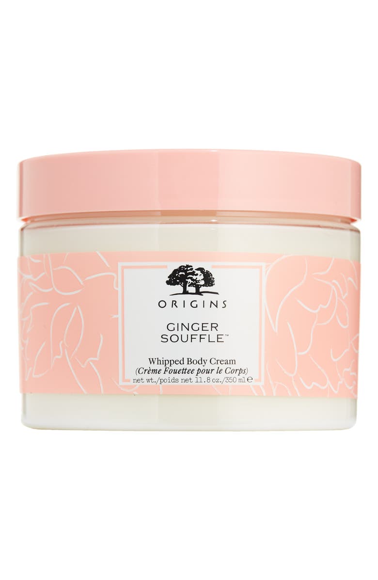 Origins Jumbo Size Ginger Souffle<sup>™</sup> Whipped Body Cream, Main, color, 