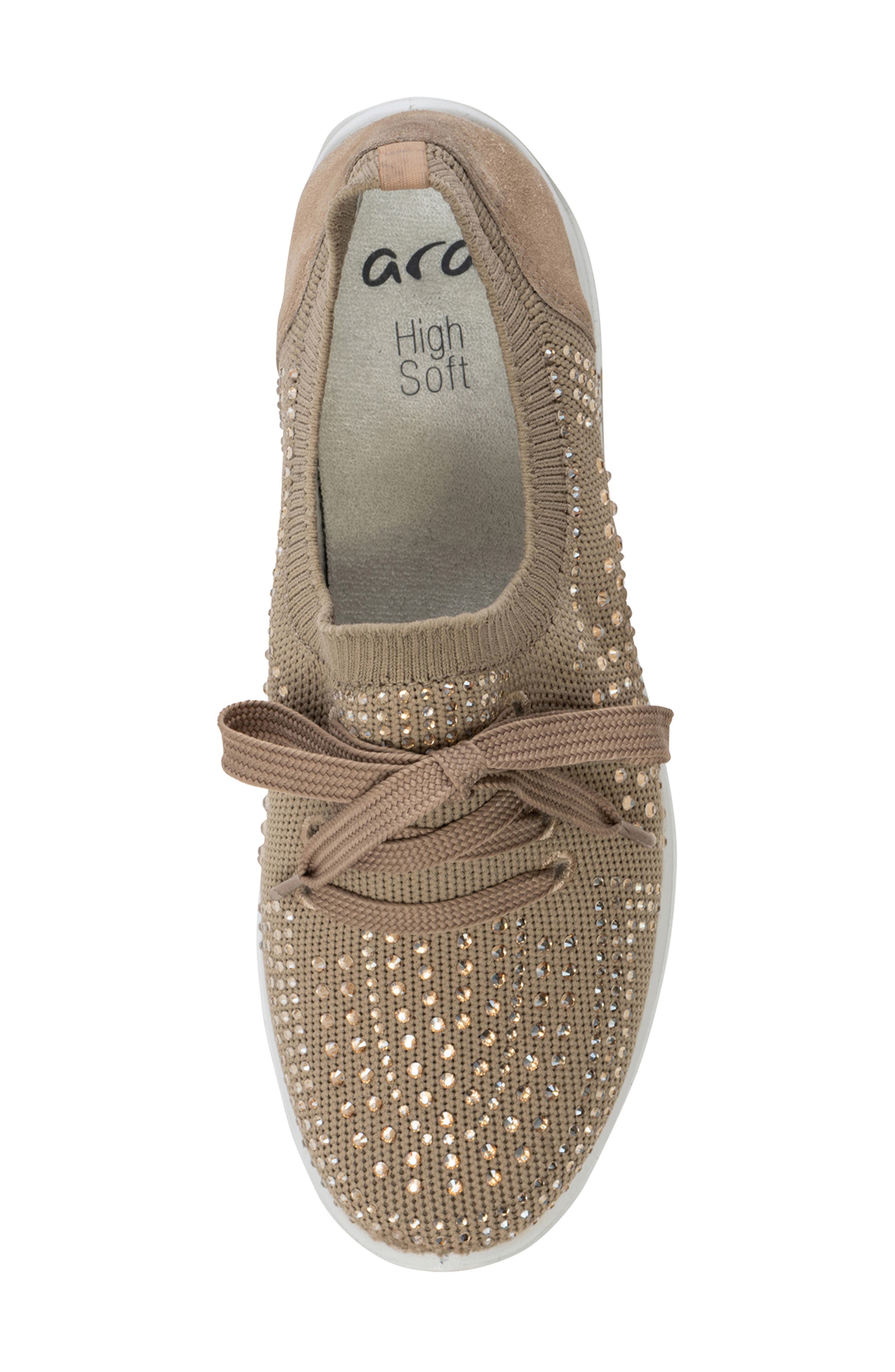 Lisbon Lace-Up Sneaker, Alternate, color, BEIGE