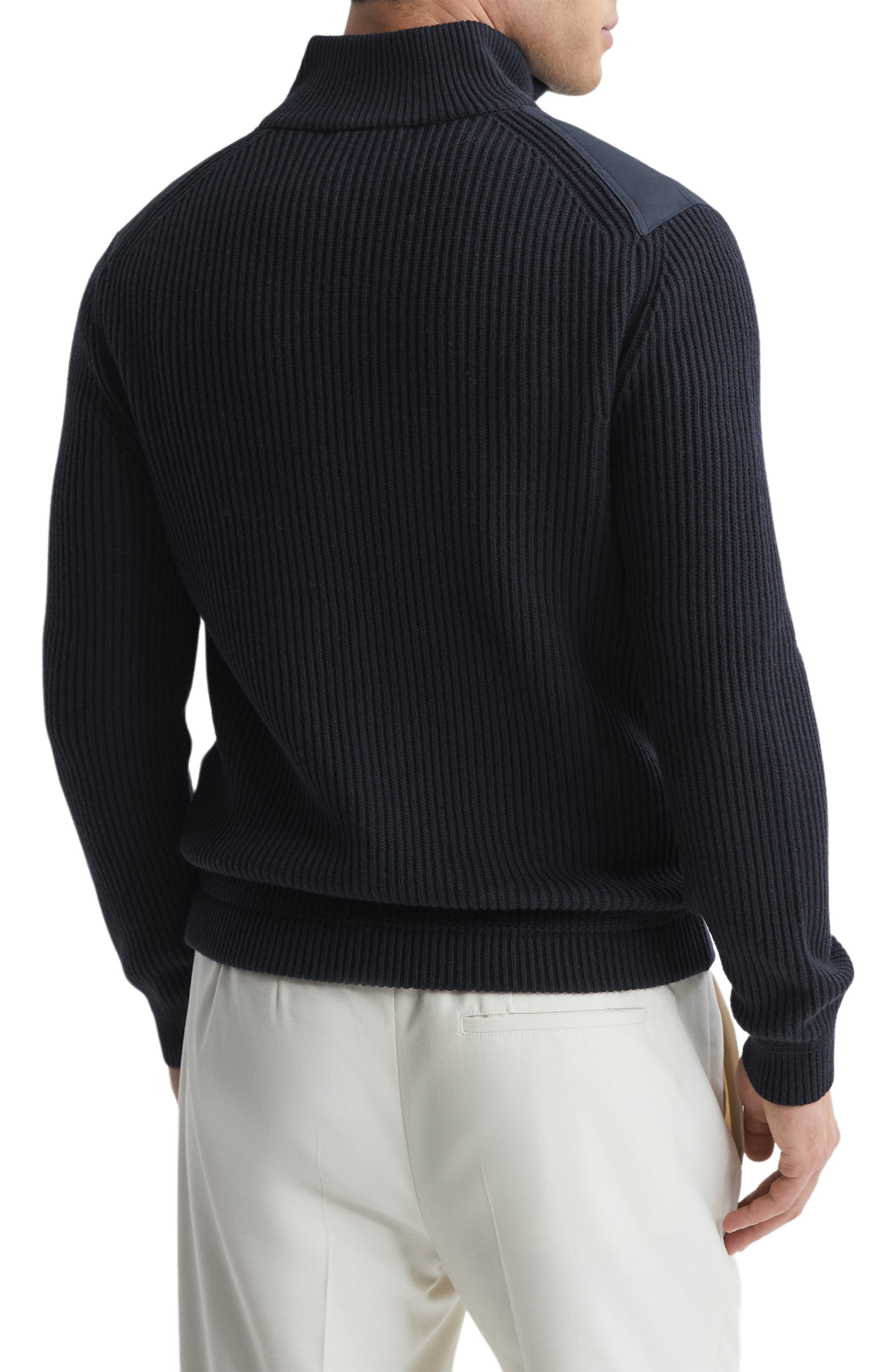 Trainer Quilted & Ribbed Hybrid Jacket - image 2