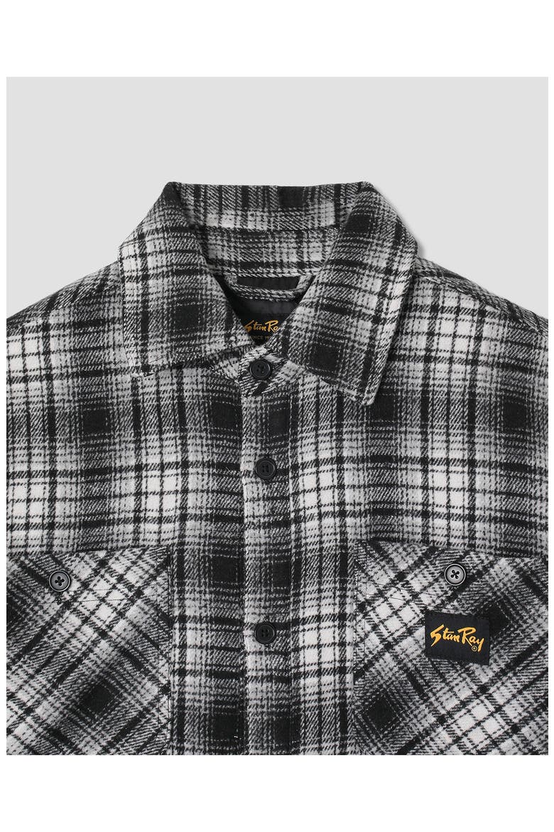 Quilted Plaid Overshirt, Alternate, color, BLUE