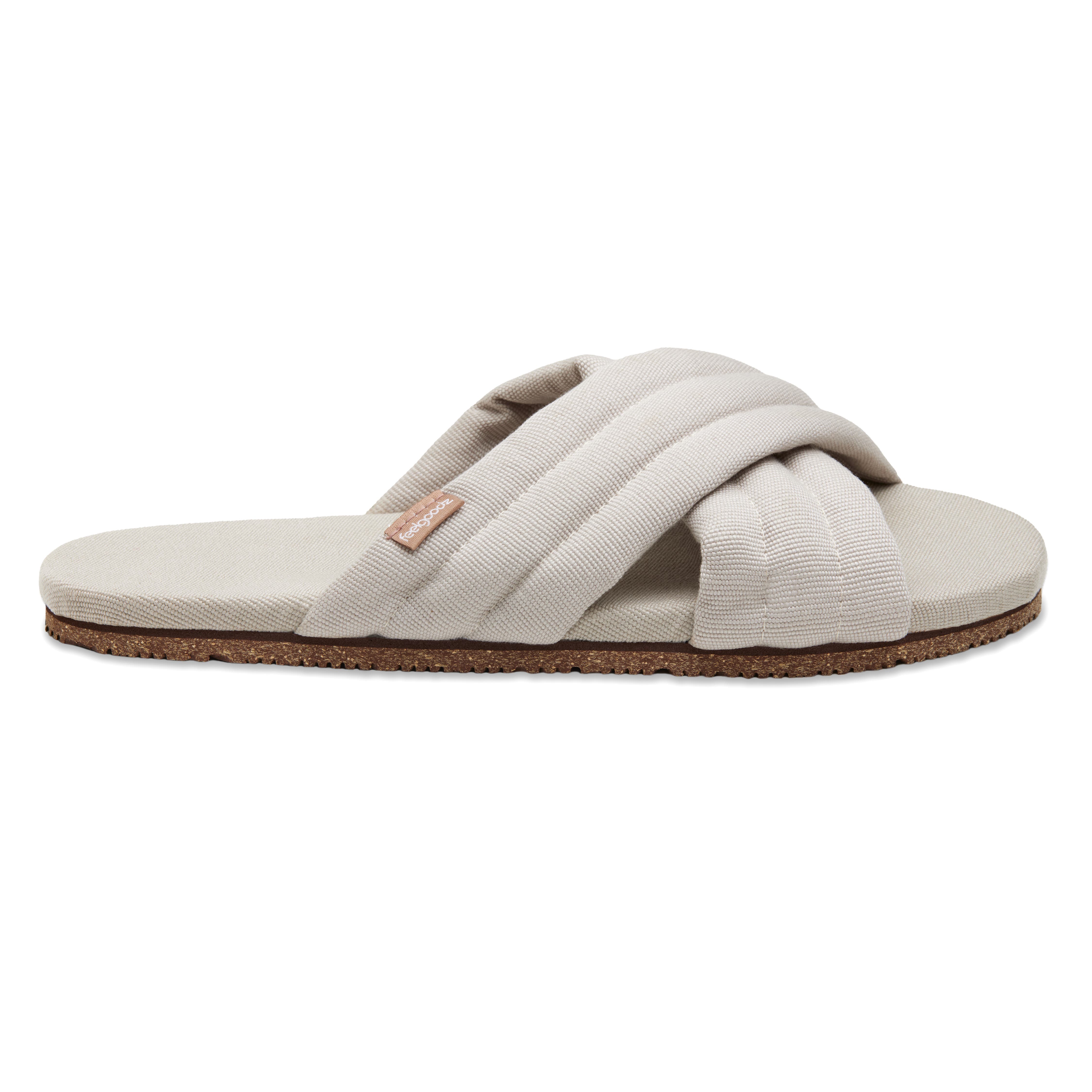 Women's Quilted Cross-Strap Slipper / House Shoes, Alternate, color, Capetown