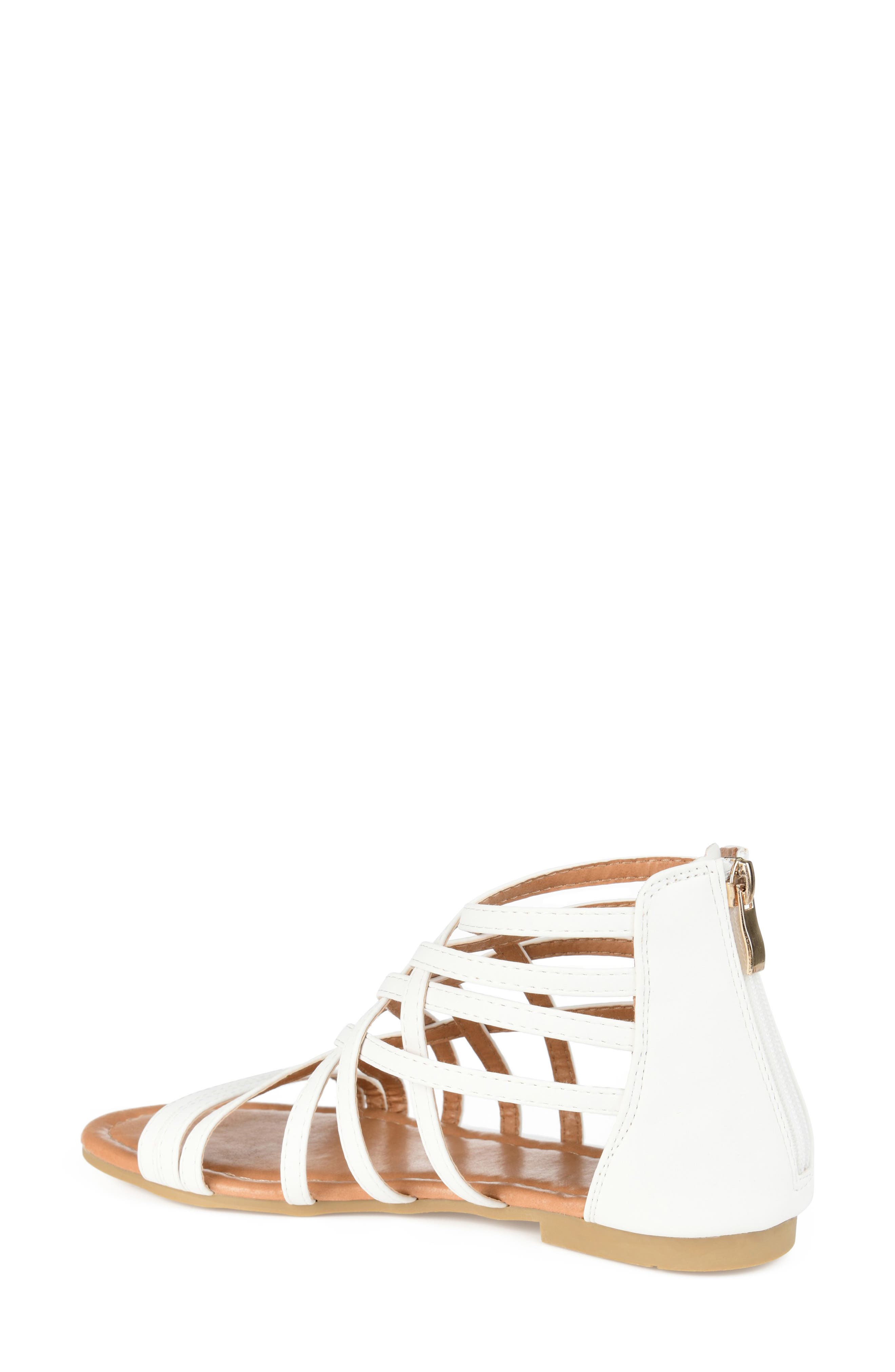 Journee Collection Hanni Strappy Gladiator Sandal, Alternate, color, 