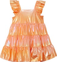 Isobella & Chloe Papaya Paradise Sleeveless Dress