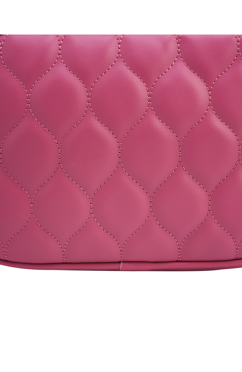 Fable England Alice Quilted Camera Purse, Alternate, color, Rose Pink