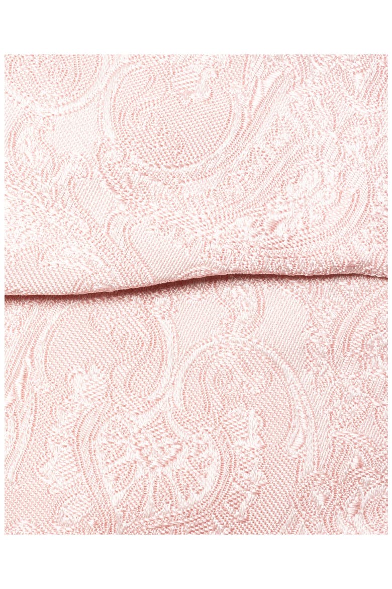 Pink Paisley Silk Bow Tie, Alternate, color, MEDIUM PINK