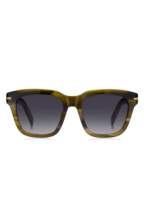 1778/G/S 52mm Gradient Rectangle Sunglasses