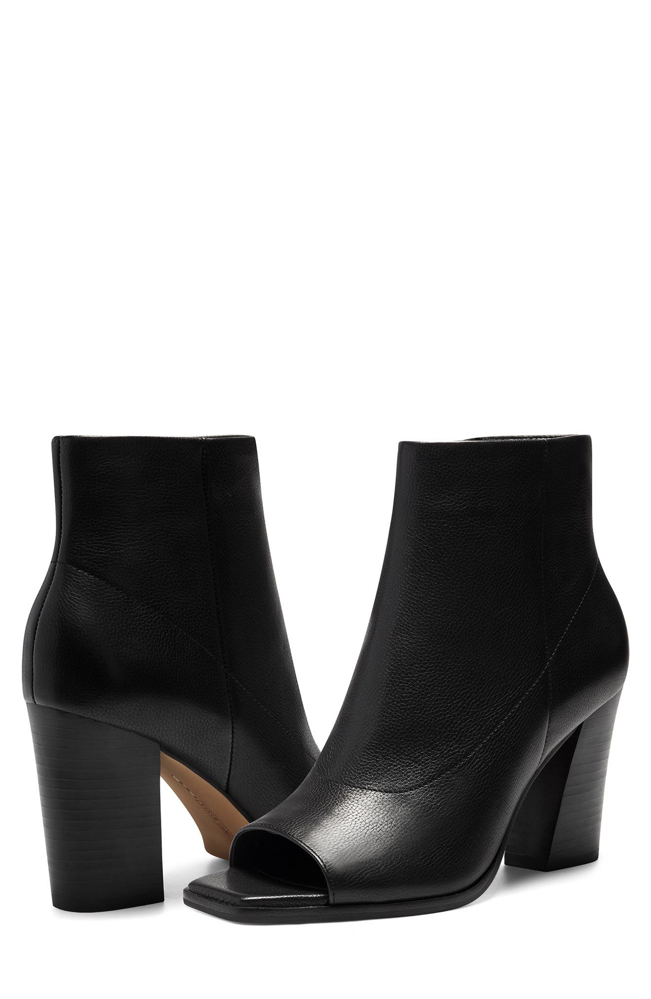 Vince Camuto Parindet Open Toe Bootie, Main, color, 