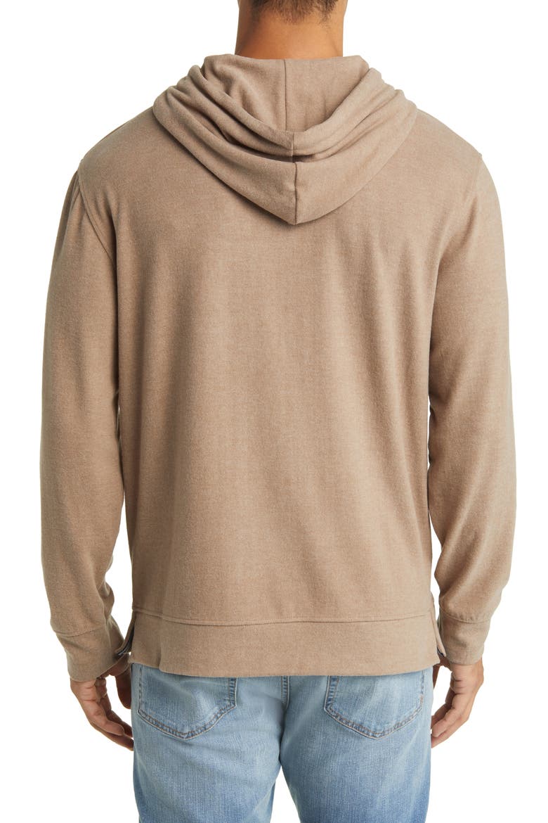 Performance Tech Fleece Hoodie, Alternate, color, FOSSIL