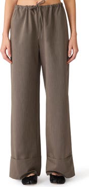 Steve Madden Idra Tie Waist Pants