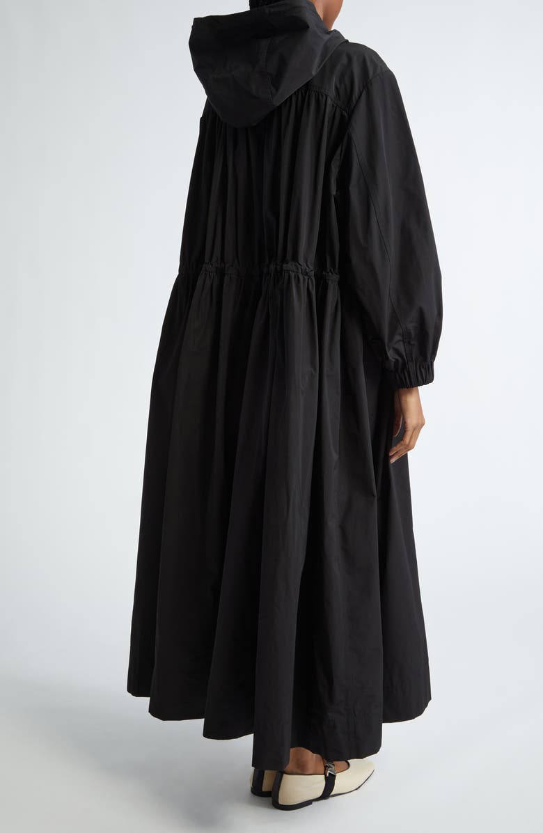 Molly Goddard Annie Hooded Longline Jacket, Alternate, color, 