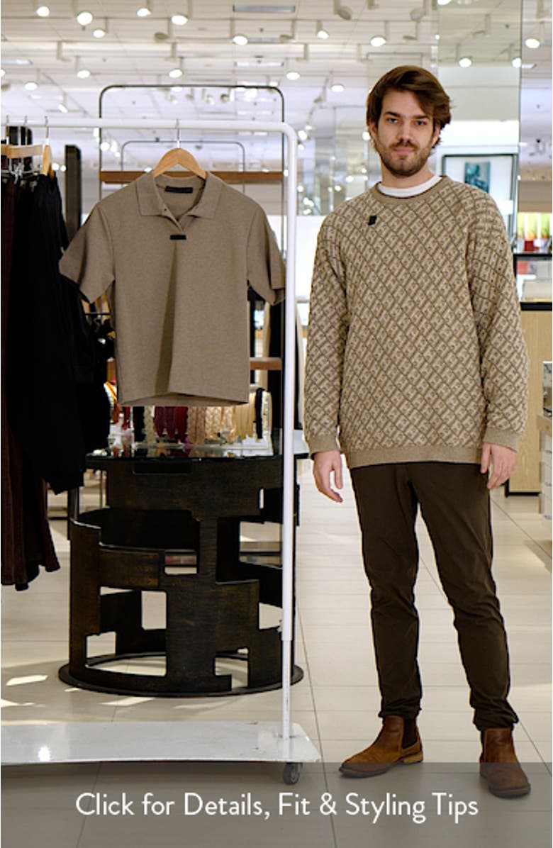 Cotton Blend Piqué Crop Polo, sales video thumbnail