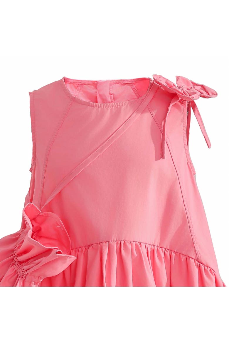 Asteria Bow Accent Dress, Alternate, color, Pink