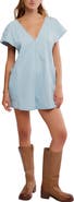 Free People Free Fall Denim Romper
