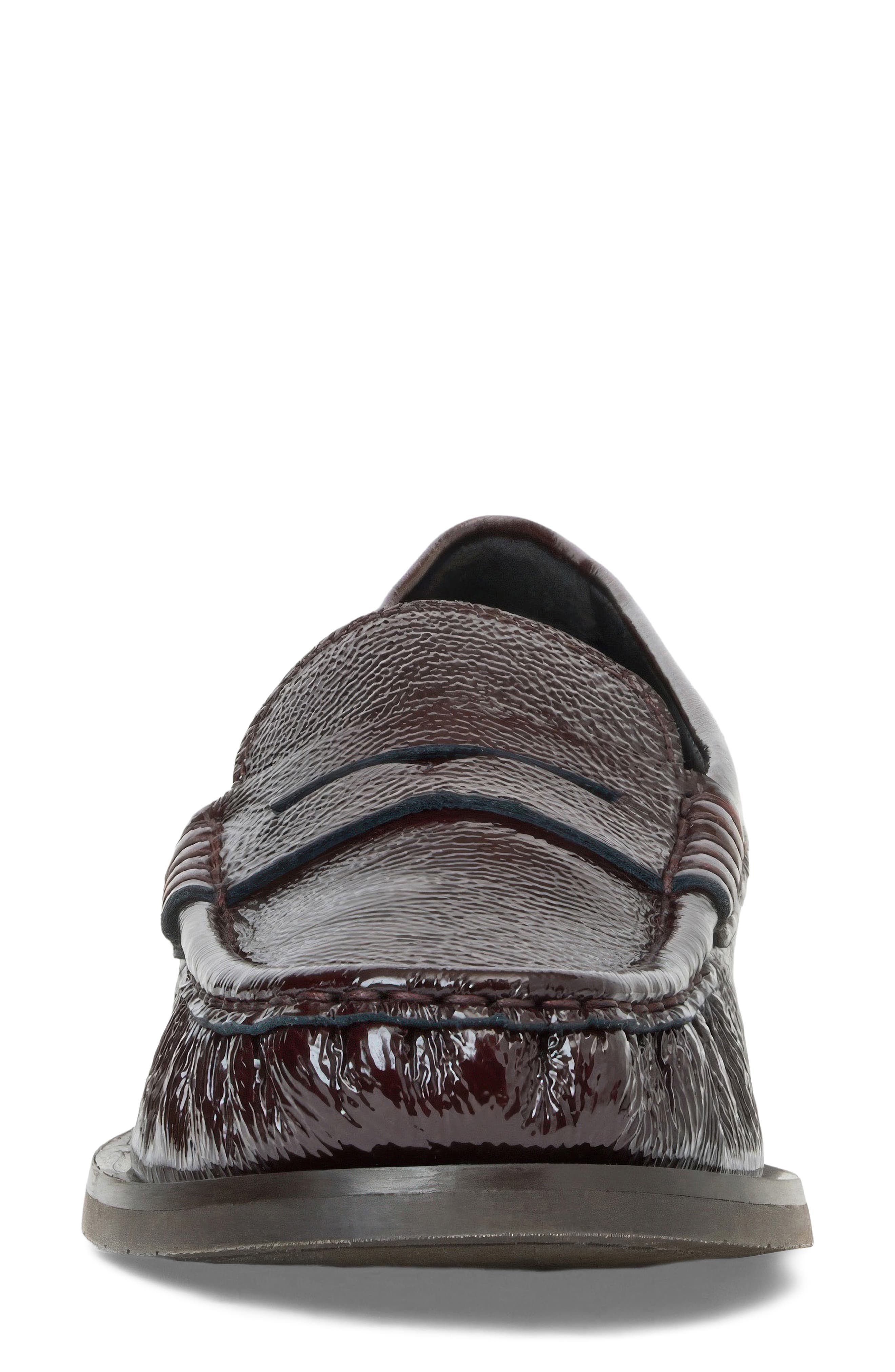 Tabitha Water Repellent Penny Loafer, Alternate, color, BROWN NAPLAK