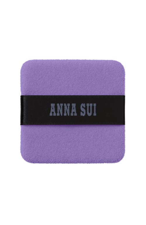 Anna Sui Rose Pressed Powder In Purple 200