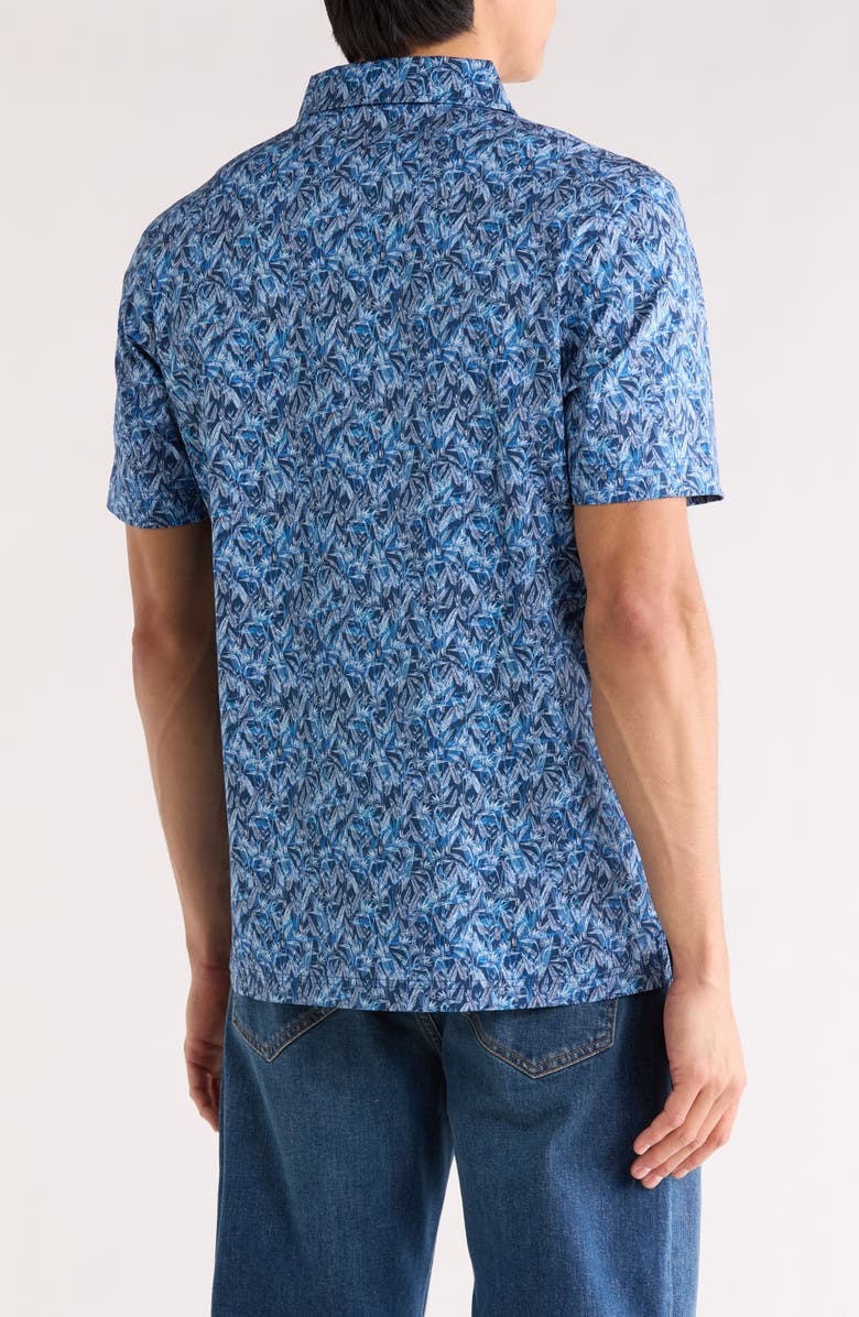 Bugatchi Myron OoohCotton<sup>®</sup> Knit Polo, Alternate, color, Night Blue