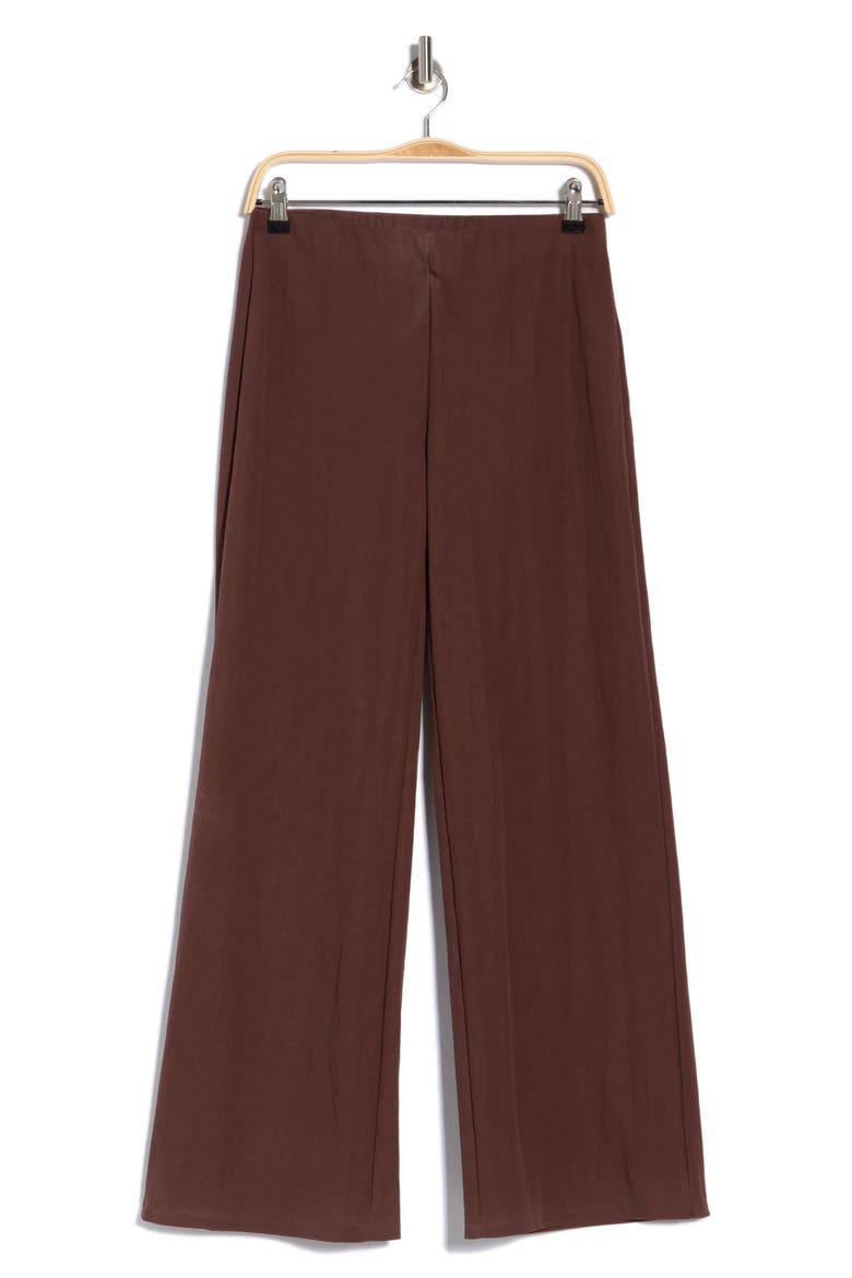Straight Leg Pants, Main, color, BROWN
