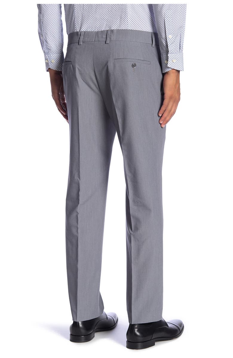 SAVILE ROW CO Essex Grey Slim Fit Bi-Stretch Suit Separate Pants - 30-34" Inseam, Alternate, color,