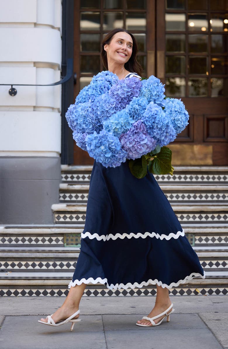 Brave+True Marlo Rickrack Sundress, Alternate, color,