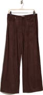 Habitual Faux Suede Drawstring Pants