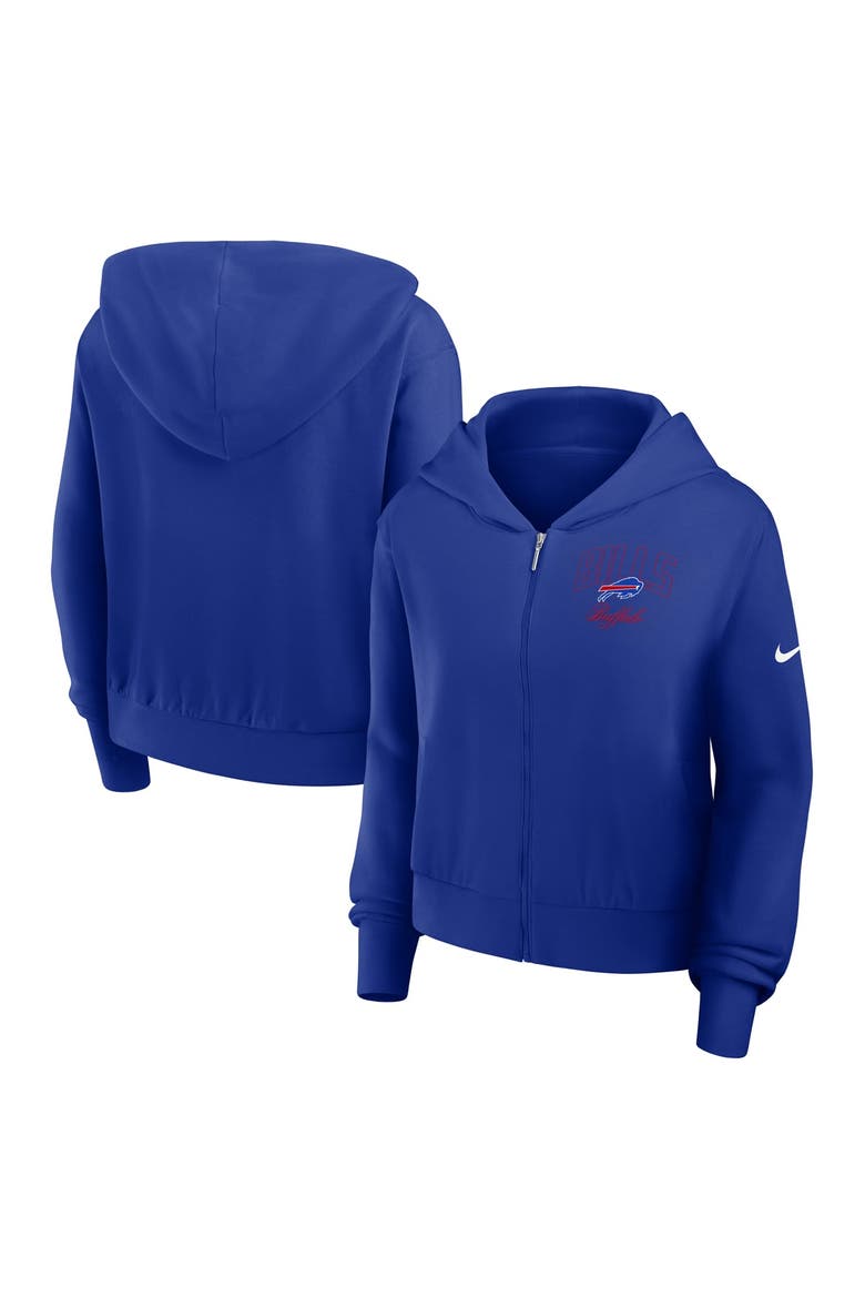 Women's Nike Royal Buffalo Bills Primetime Full-Zip Hoodie, Main, color, Royal