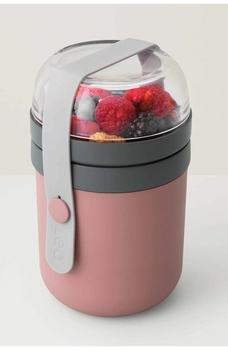 BergHOFF Leo Dual Lunch Pot - Pink, Alternate, color,