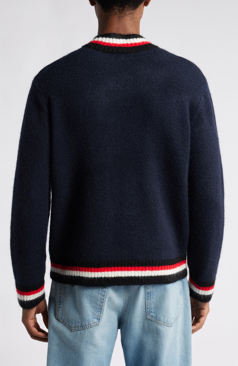 BDG Urban Outfitters Tipped V-Neck Sweater, Alternate, color, 