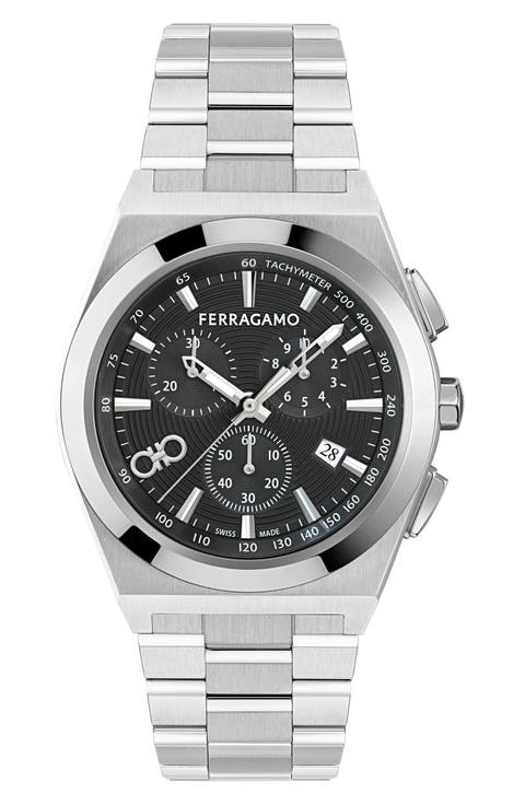 Vega Upper East Bracelet Chronograph Watch, 42mm