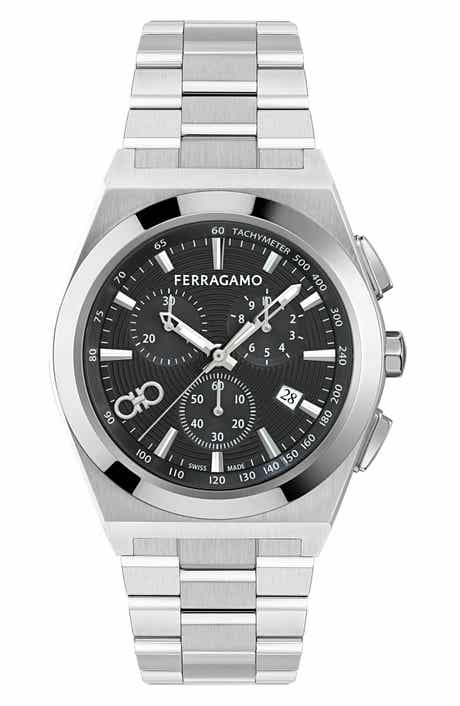 Vega Upper East Bracelet Chronograph Watch, 42mm