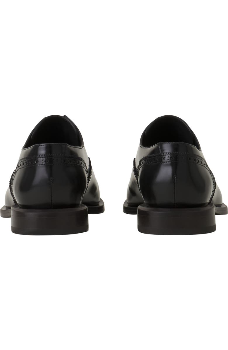 Lanvin Brogue Oxford Shoe In Shiny Leather, Alternate, color, Black