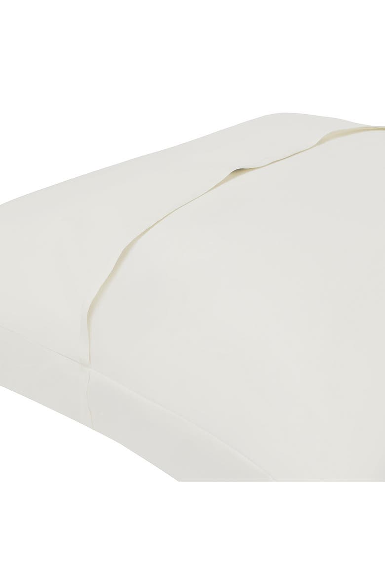 Corvelle Supima Cotton Sateen Duvet Sham, Alternate, color, Off White/Off White