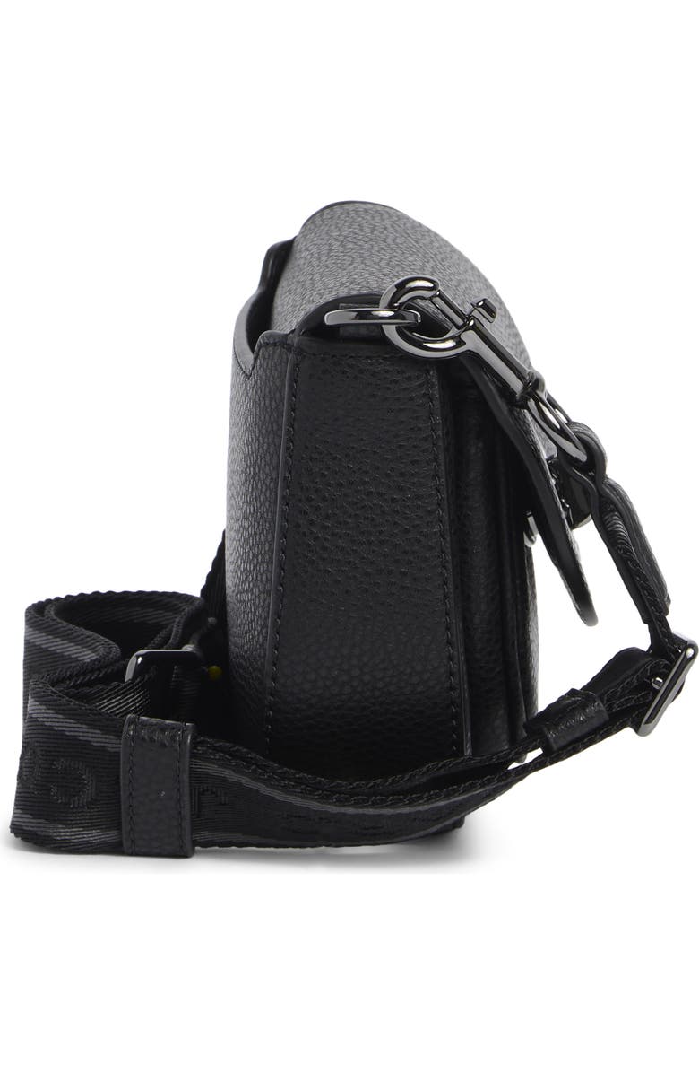 Marc Jacobs The DTM Signet Turnlock Small Saddle Bag, Alternate, color, Black
