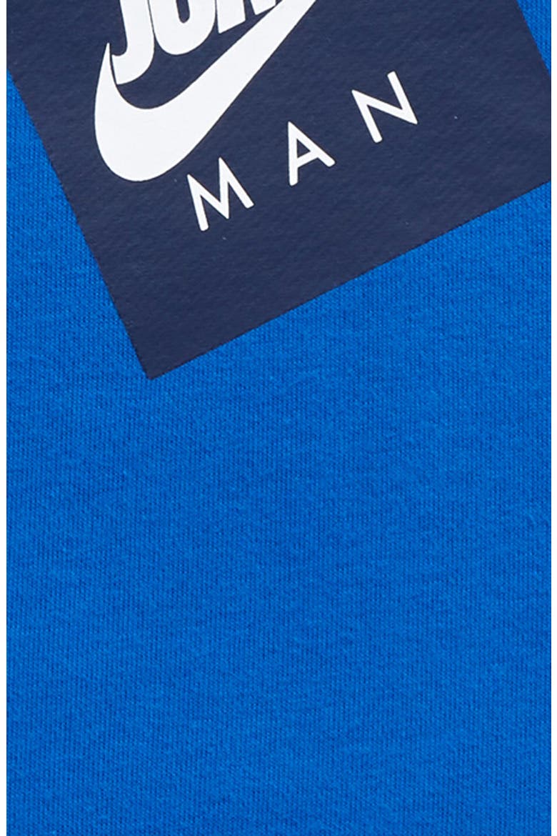 Kids' Jumpman Air Hooded Sweatshirt, Alternate, color, SIGNAL BLUE