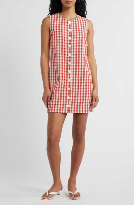 Saylor Gingham Minidress