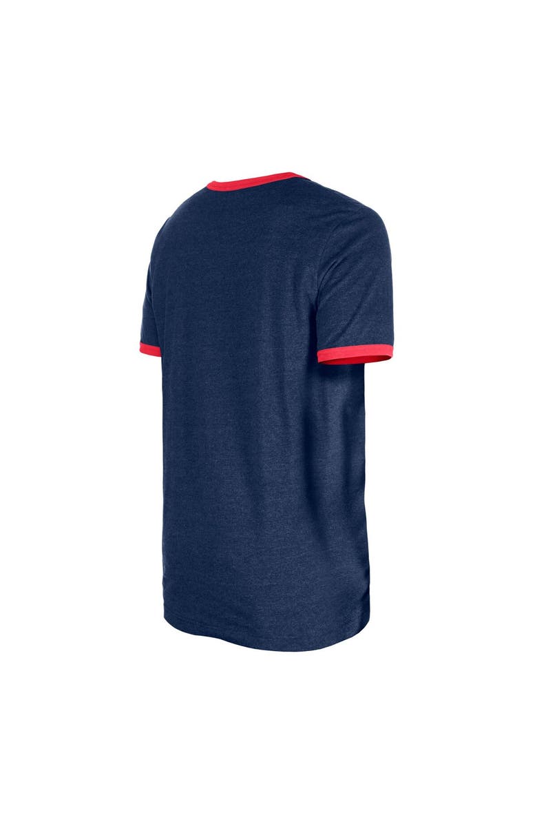 5TH AND OCEAN BY NEW ERA Men's 5th & Ocean by New Era Navy USMNT Throwback Ringer T-Shirt, Alternate, color, Navy